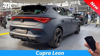 Cupra Leon 2023  FIRST look in 4K Exterior  Interior Price Visual Review [upl. by Naghem872]