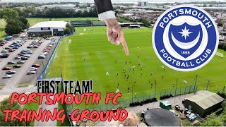 PORTSMOUTH FC TRAINING GROUND DRONE TOUR 4K HAMPSHIRE [upl. by Oznecniv]