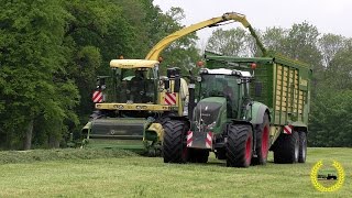 LU Barkmann mit dem Krone BIG X 700 beim Gras Häckseln 2016 [upl. by Walke589]