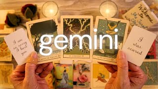 GEMINI LOVE TAROT THE APOLOGY YOU NEVER THOUGHT WOULD COME 🙌❤️ [upl. by Eelta312]