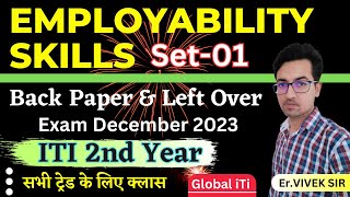 Employability Skills 2nd Year CBT Paper Set01 [upl. by Anuahsar11]