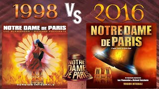 Notre Dame de Paris 1998 vs 2024 la comédie musicale qui vas gagné [upl. by Garett743]