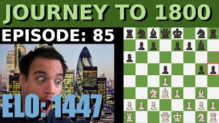 Journey to 1800  Episode 85  Jobava London  Kings Fianchetto  CaroKann Defense [upl. by Awra]