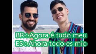 Kevinho amp Dennis DJ  Agora é tudo meu Letra español [upl. by Klump]