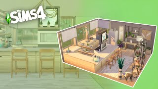 The Sims 4  Modern Kitchen  Room Speed Build  No CC [upl. by Edlin60]