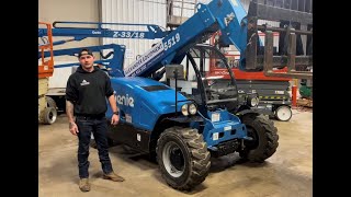 How to Operate a Genie GTH 5519 Telehandler [upl. by Ainehta]