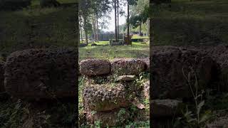 old history laterite stone royal king palace annex building [upl. by Hugo]