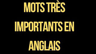 Apprends à prononcer des mots importantsescuelainglés [upl. by Penhall327]