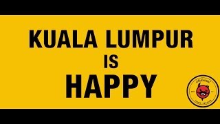 Kuala Lumpur is Happy Pharrell Williams  Happy [upl. by Nahej701]