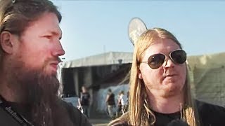 Amon Amarth interview  Sweden Rock Festival 2007 [upl. by Eenad]