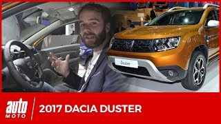 Nouveau Dacia Duster SALON FRANCFORT 2017  meilleur et pas beaucoup plus cher [upl. by Aikit]