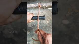 How to prevent hand strangulation by pulling rope viralvideo youtubeshorts [upl. by Ainorev]