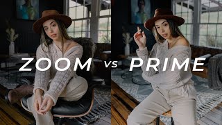 Zoom vs Prime Lens  1635mm 28 vs 24mm 14 [upl. by Deeann]