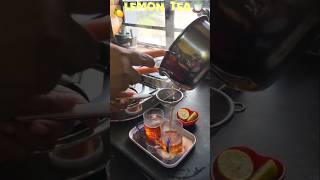 Lets make LEMON TEA🍵🍋🤌✨️ recpieonyoutubeshorts lemontearecipe momscooking likeandsubscribe [upl. by Rovaert496]