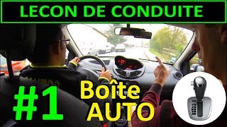 Boite AUTOMATIQUE  Leçon de conduite 1 [upl. by Haimorej]