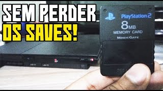 Como apagar DADOS CORROMPIDOS no MEMORY CARD de PS2 SEM PERDER OS SAVES [upl. by Mcfarland885]