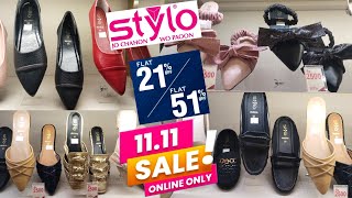 Stylo 1111 sale 2024  Stylo shoes and bags sale  Stylo shoes new winter collection with price [upl. by Carlynne]