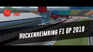 Hockenheimring F1 GP 2018  Assetto Corsa  Gameplay [upl. by Essinger]