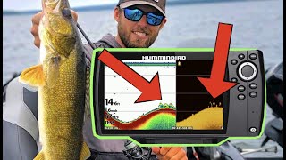 Walleye Fishing With Side Imaging Down Imaging and Sonar [upl. by Terrag644]