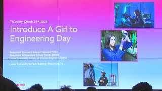 Change the world some day ExxonMobil inspiring future female leaders with annual Introduce a Girl [upl. by Dunlavy]