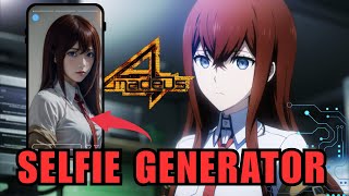 I Made Kurisu from SteinsGate Using AI  Amadeus Thinks and Creates Art [upl. by Jolenta]