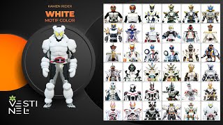 White Color Motif Kamen Rider [upl. by Oicul]