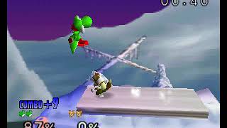 Fox Vs Yoshi TAS Smash Remix 094 [upl. by Newmann741]