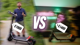 Segway P65 Vs P100S  Affordable Quality Electric Scooters [upl. by Mchail]