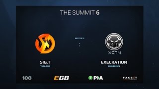 Signature Trust vs Execration Game 3 The Summit 6 SEA Qualifiers [upl. by Iggep]