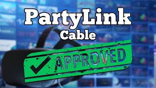 Oculus Quest Oculus Link Cable Review  PartyLink Cable [upl. by Emeline]