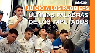 Los rugbiers acusados por el crimen de Fernando Báez Sosa pidieron disculpas [upl. by Ttereve]