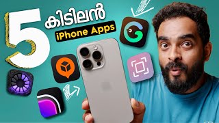 5 iPhone Apps You Must Get  Malayalam [upl. by Meadows]