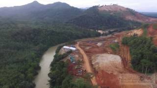 Proyek bendungan Way Sekampung Pamenang Bumi Ratu [upl. by Roid]