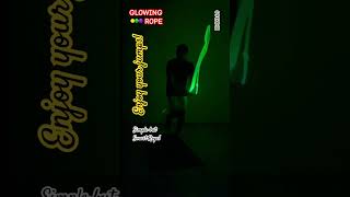 Glowing LED jump rope shorts [upl. by Atyekram534]