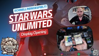 Star Wars Unlimited  Set 3 Display Opening Folge 3 Spielekapitaen [upl. by Sidnal789]