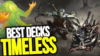 Top 7 Best Timless Decks to Dominate the Qualifier PlayIn  MTG Arena Meta [upl. by Yaker]