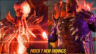 NEW EVIL ENDINGS PATCH 7  Baldurs Gate 3  All Options [upl. by Studner]