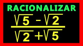 ✅👉 Racionalizacion de Denominadores con Raiz arriba y abajo ✅ Racionalizar Denominadores [upl. by Inalej568]