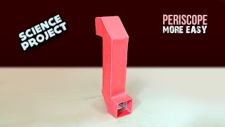 More easy to Make Periscope  Science Project  DIY Simple Periscope [upl. by Shiller]