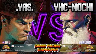 SF6 ▰ YAS 1 Ryu VS YHCMochi 2 Dhalsim ▰ STREET FIGHTER 6 [upl. by Yerhpmuh]