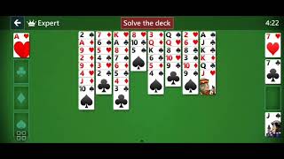 24 October 2024  FreeCell  Expert Challenge  Microsoft Solitaire Collection  Daily Challenges [upl. by Sarine]