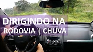 Como DIRIGIR em RODOVIA e na CHUVA  Parte 1 [upl. by Yknarf]