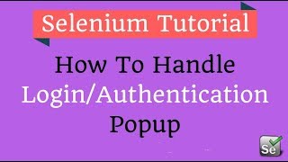 How to handle Selenium Proxy Authentication using AutoIt in C [upl. by Nutsud]