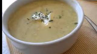 Creme De Laitue Soup Lettuce Soup [upl. by Etnoel]