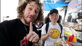 UN DÍA CON LUISITO COMUNICA PROBANDO COMIDA BARATA [upl. by Callan724]