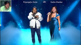 OMG  Priyagshu Dutta और Sneha Shankar टूट गया मंच  indian idol Season 15 today  New Promo [upl. by Brebner]