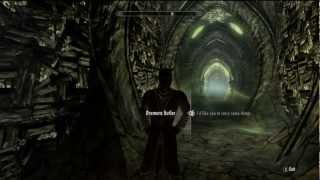 Skyrim DLC Dragonborn Summon Dremora ServantDremora Merchant [upl. by Leoy]