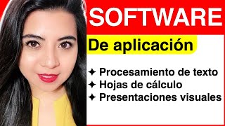 SOFTWARE del APLICACIONES  SOFTWARE 3 [upl. by Shuping]