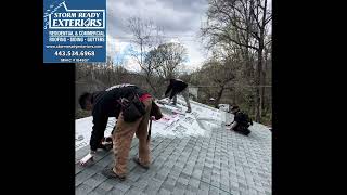 New Roof Install Alert Tamko Titan Virginia Slate [upl. by Yengac]