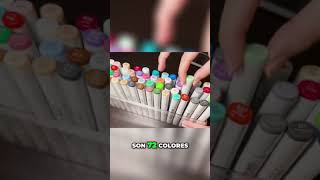 Tengan cuidado con sus marcadores a base de alcohol ✍️😱 3markerchallenge copic copicmarkers art [upl. by Aleksandr257]